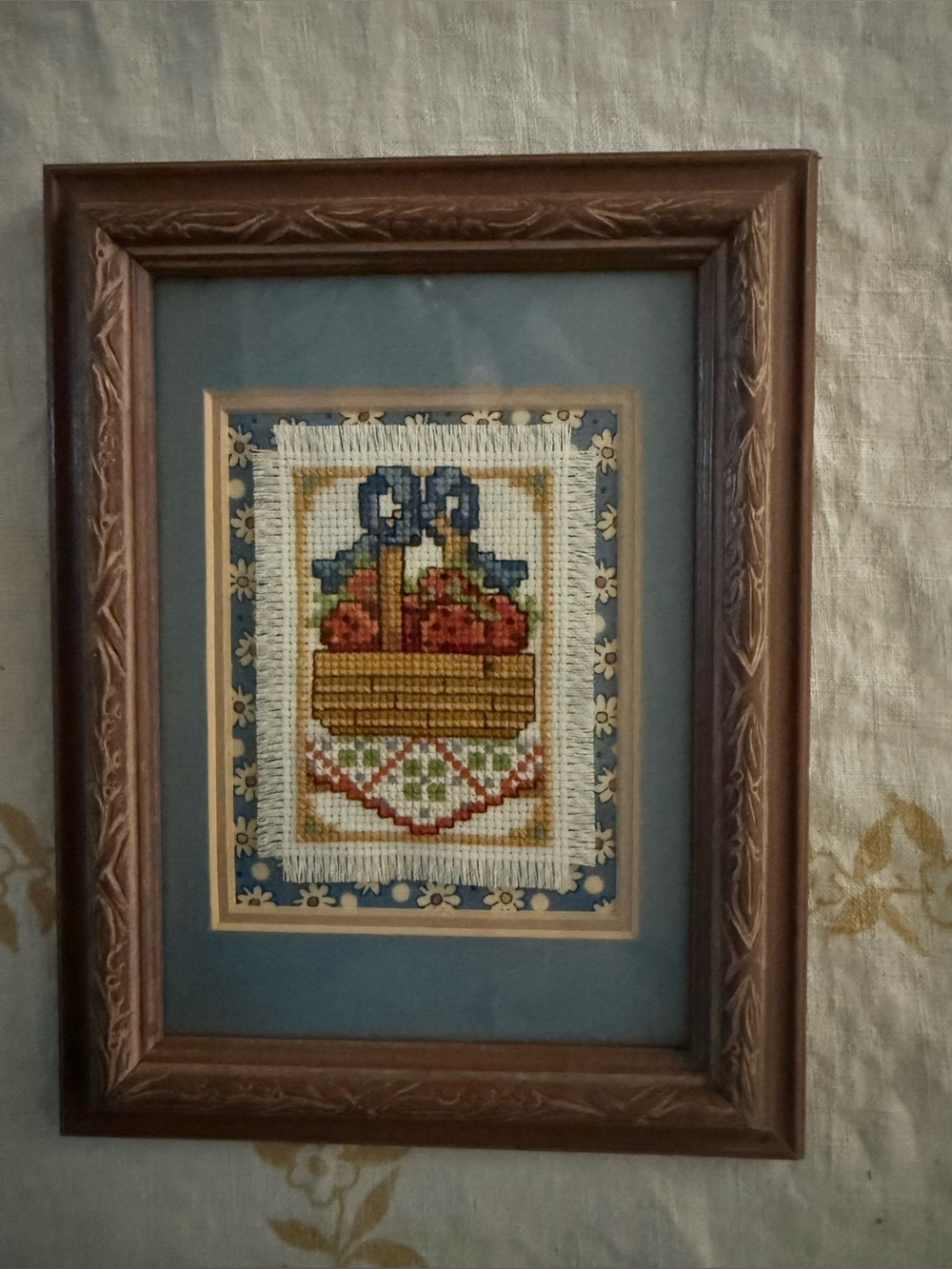 Framed CrossStitched
